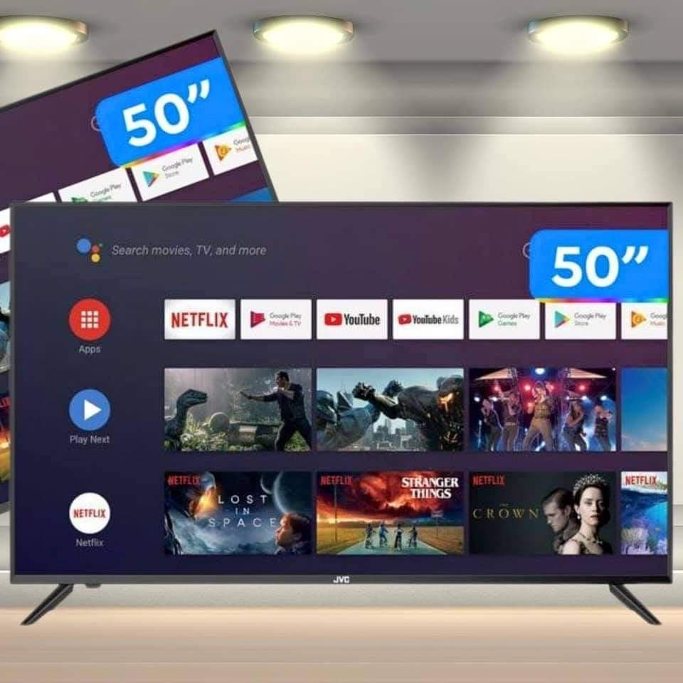 [ENCERRADO] Smart TV 4K HQLED 50” JVC LT50MB708 Android WiFi