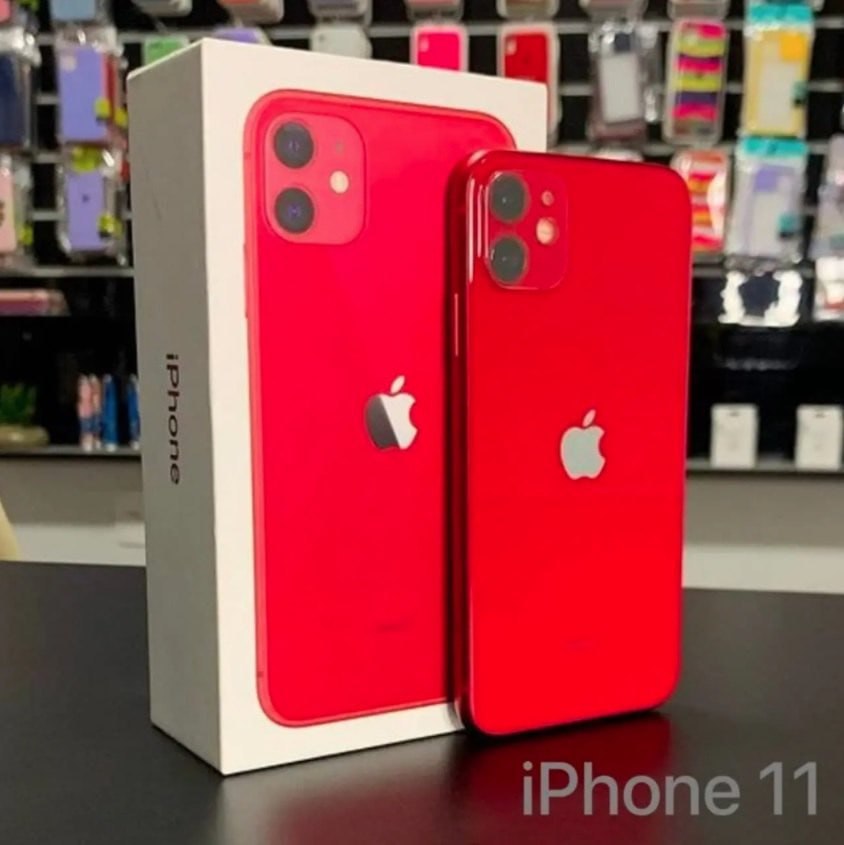 iPhone 11 Apple 64GB (PRODUCT)RED 6,1” 12MP iOS - Promoções do Dia