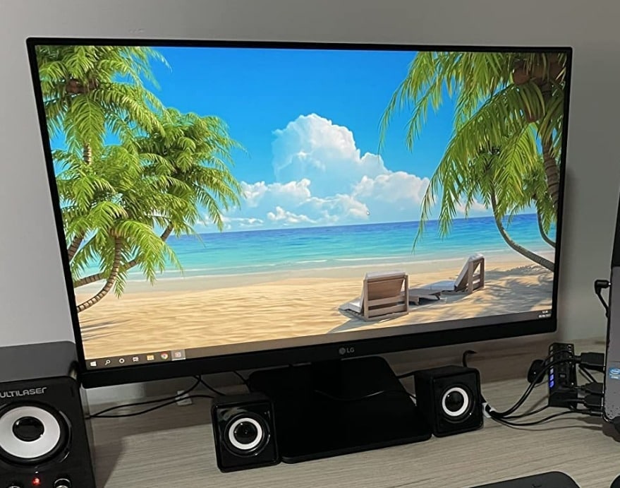 Monitor LG Widescreen 24MP40023.8", Preto Promoções do Dia