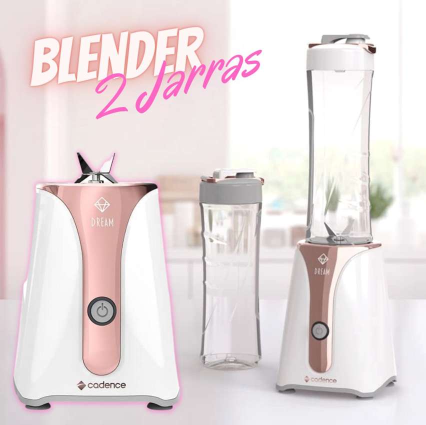 [ENCERRADO] Blender Dream Rosé Gold 2 Jarras Cadence Promoções do Dia