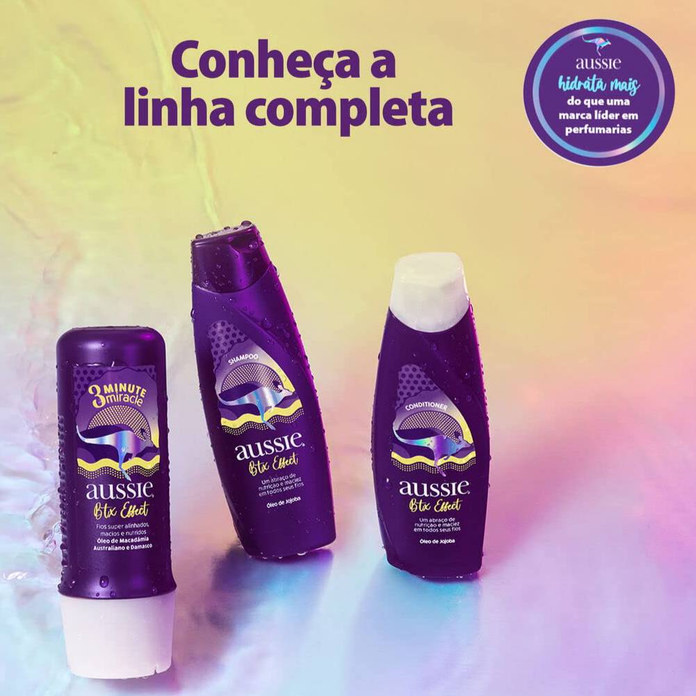 Shampoo Aussie Botox Effect Fios Nutridos e Alinhados 360ml