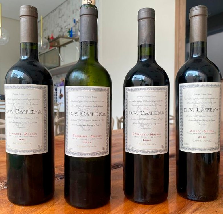  encerrado vinhos dv catena cabernet malbec 4 unidades promo es